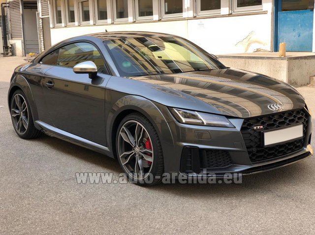 Rental Audi TTS Coupe in Madrid-Barajas airport