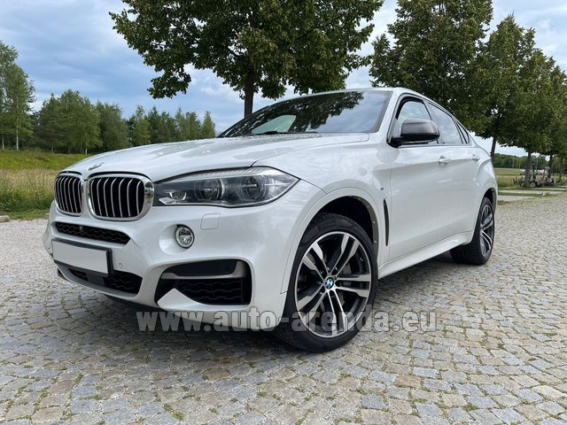 Rental BMW X6 M50d M-SPORT INDIVIDUAL (2019) in Madrid