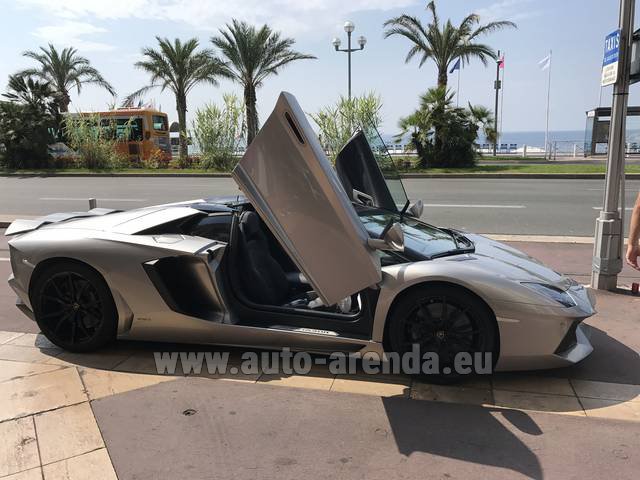 Rental Lamborghini Aventador LP 700-4 in Eivissa
