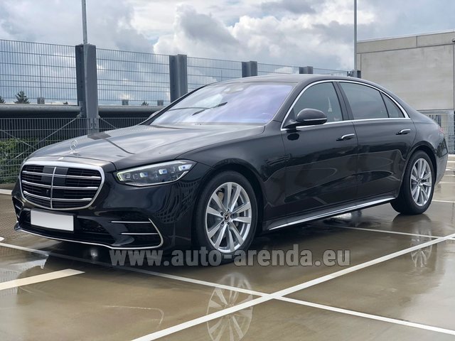 Rent The Mercedes Benz S Class S 350 Long Amg Equipment W223 Car In Barcelona