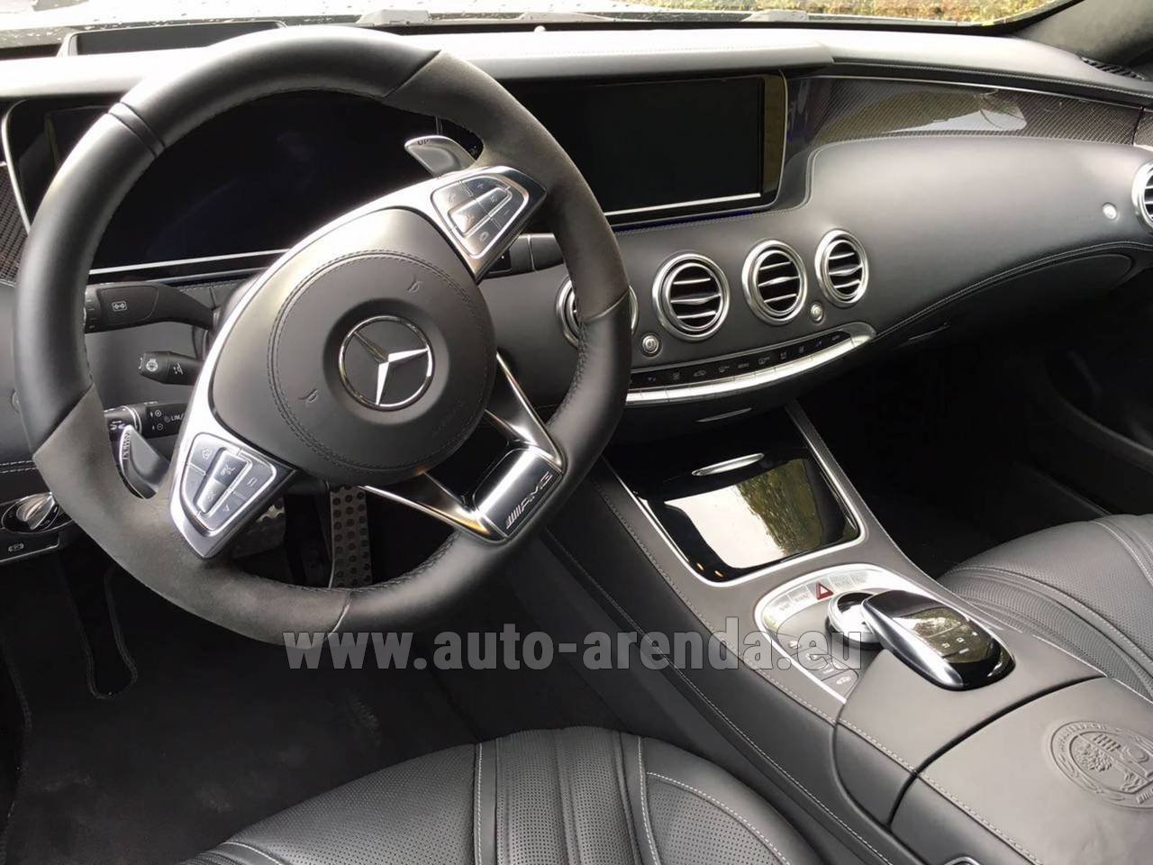 Rent The Mercedes Benz S Class S63 Amg Coupe Car In Spain