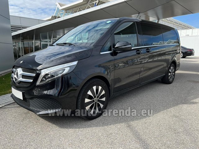 Rental Mercedes-Benz V-Class (Viano) V300d 4MATIC Extra Long (1+7 pax) in Eivissa
