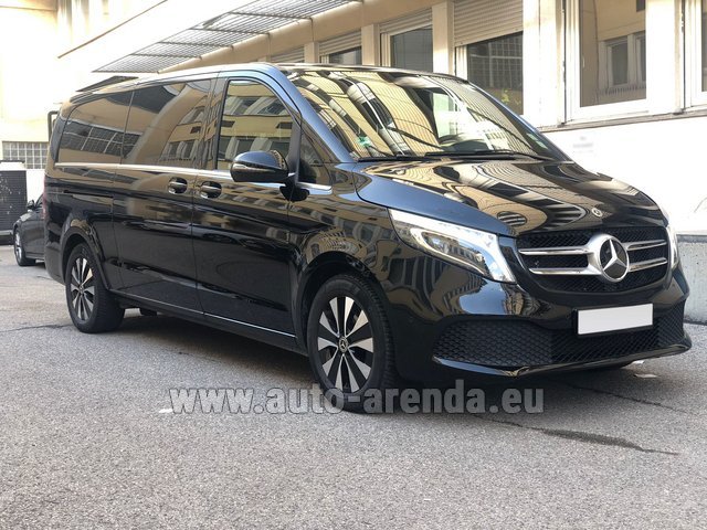 Rental Mercedes-Benz V-Class (Viano) V 300d extra Long (1+7 pax) AMG Line in Spain