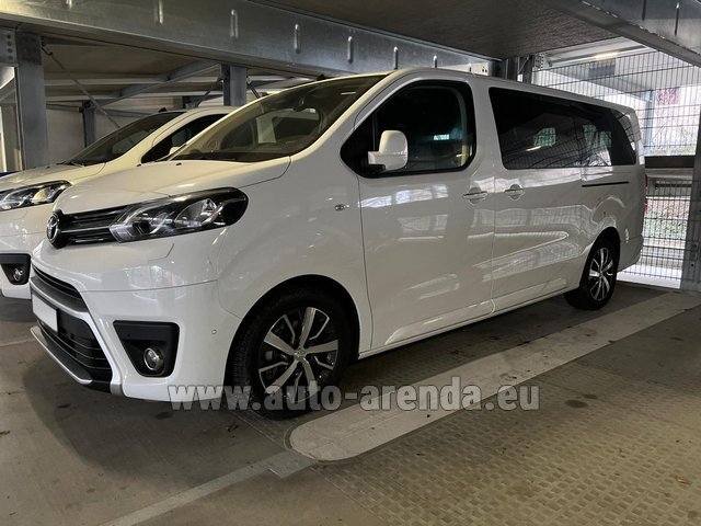 Rental Toyota Proace Verso Long (9 seats) in Barcelona - El Prat airport